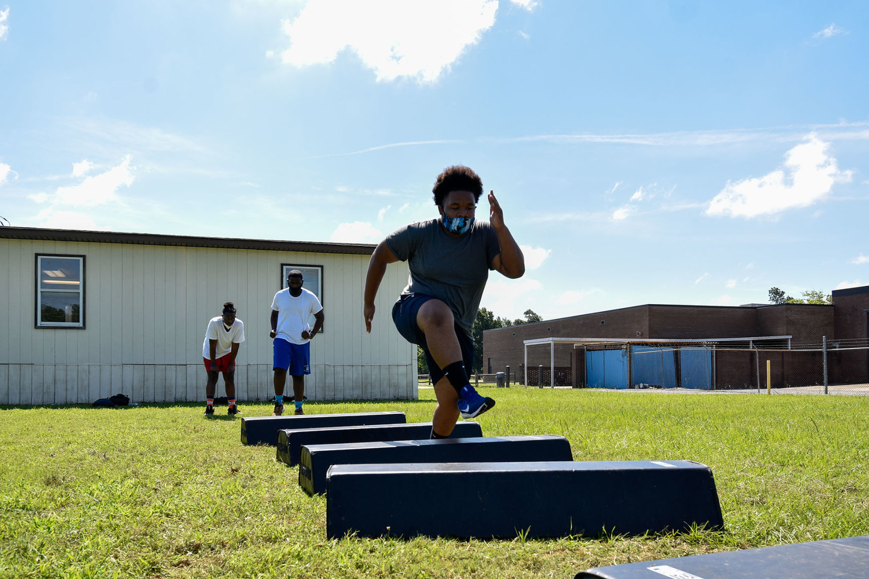 Lake City HS Football Conditioning
